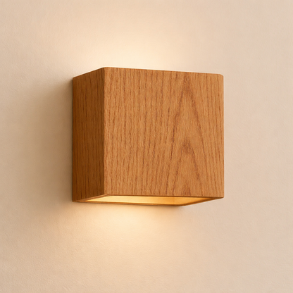 Stylish Cube Wall Fixture - Durable Integrated LED Design | ribuella