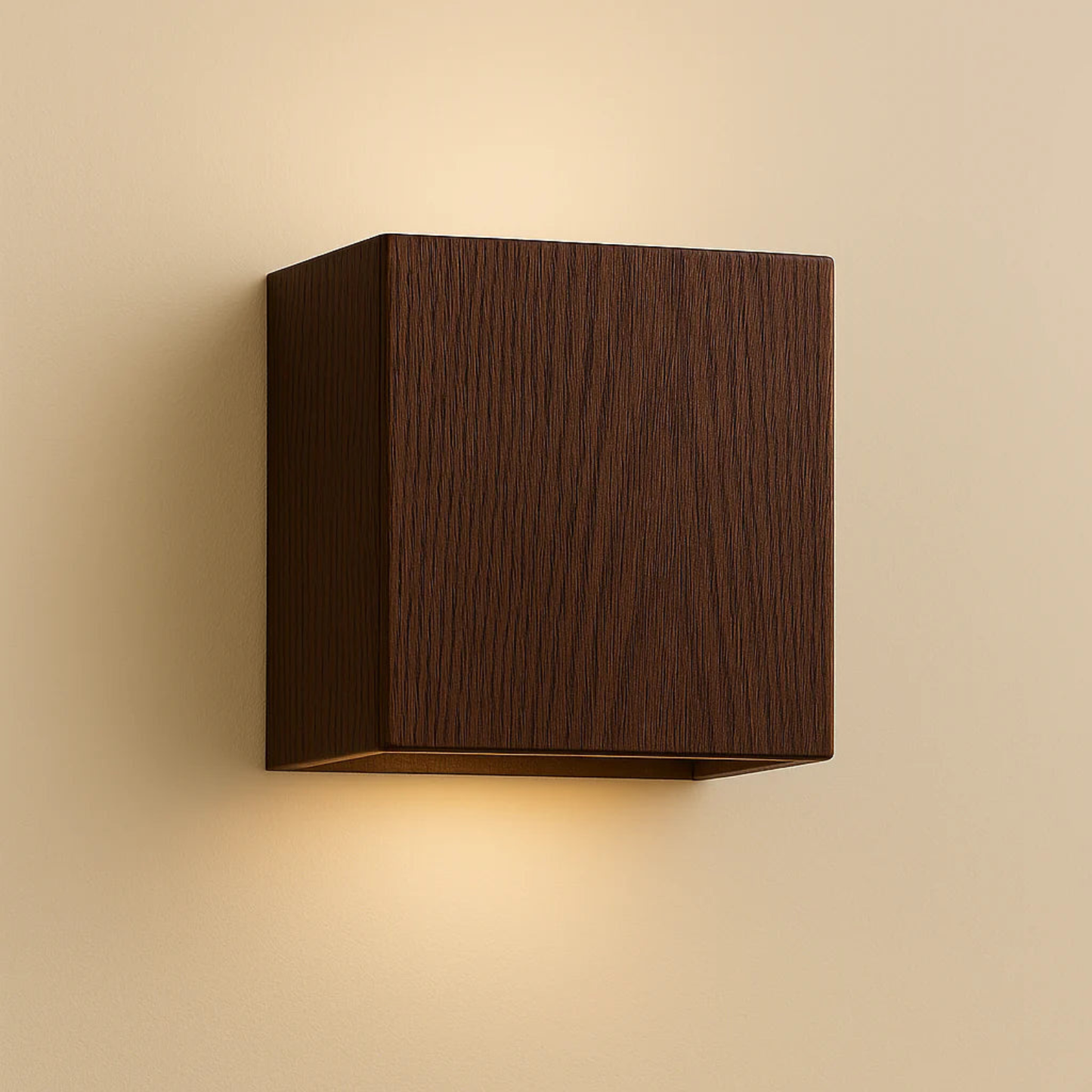 Stylish Cube Wall Fixture - Durable Integrated LED Design | ribuella
