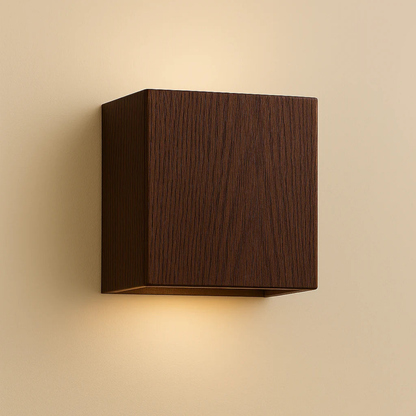Stylish Cube Wall Fixture - Durable Integrated LED Design | ribuella