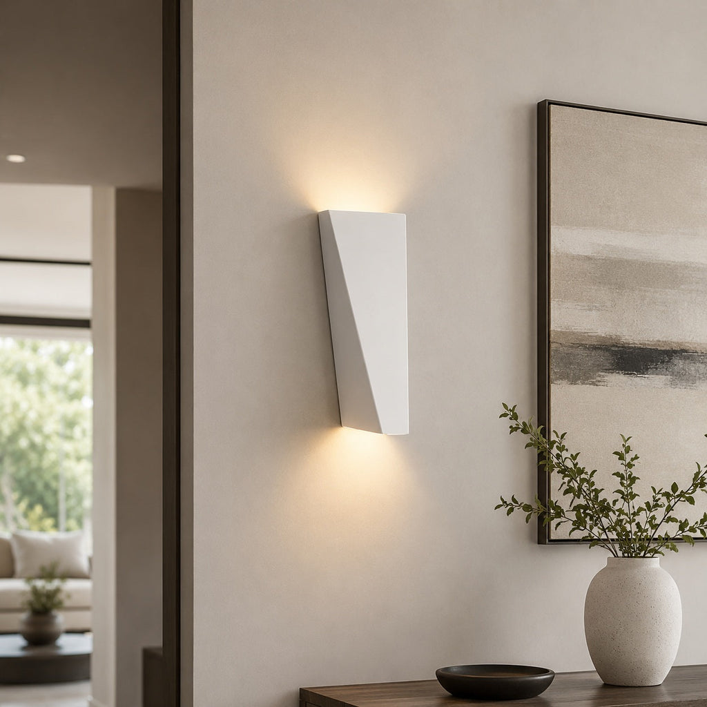 Moderne LED-Wandleuchte mit Up- und Downlight, Aluminium, 10 W, dimmbar, für den Innenbereich | ribuella