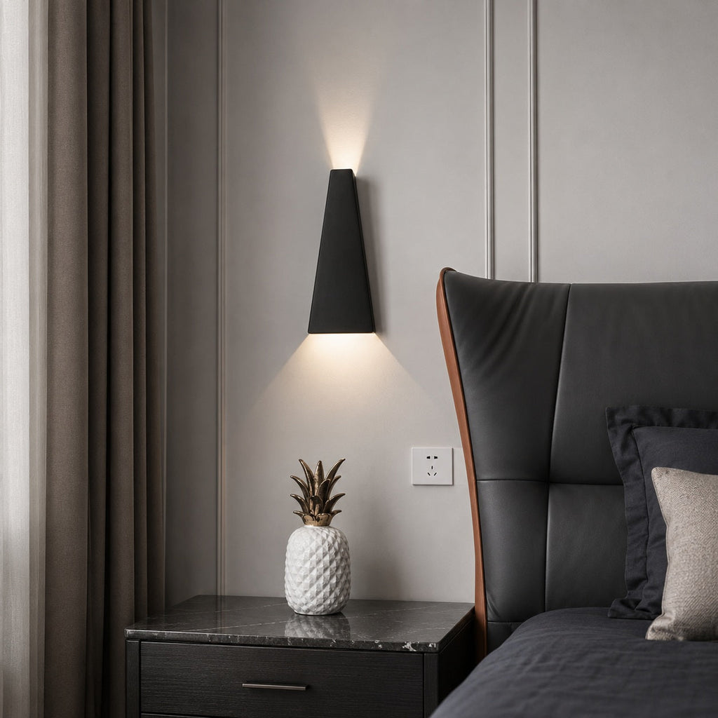 Moderne LED-Wandleuchte mit Up- und Downlight, Aluminium, 10 W, dimmbar, für den Innenbereich | ribuella