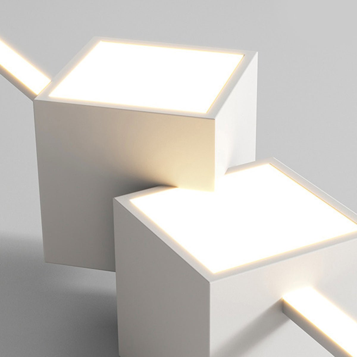 Modern Minimalist Flush Mount Ceiling Light LED Iron Acrylic Dimmable 3200 Lumens 32W 3000K-6000K | ribuella