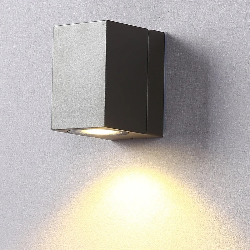 Modern Outdoor Wall Lamp Foldable Waterproof Aluminum 5W LED for Garden and Corridor | ribuella
