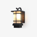 Modern Outdoor Wall Lantern Adjustable Wall Mounted Aluminum Frosted Glass LED IP65 Waterproof | ribuella