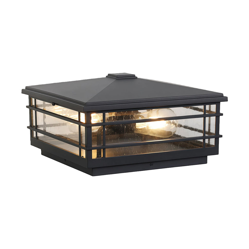 Modern Outdoor Wall Light Wall Mounted Aluminum Alloy with Transparent Glass Shade IP54 | ribuella