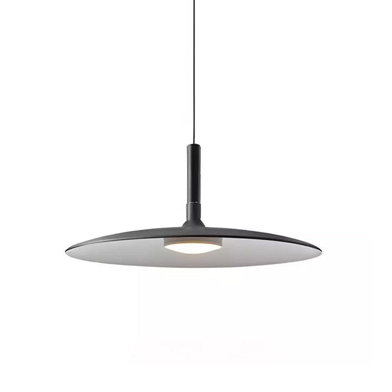 Modern Pendant Light Hanging Fixture in Concrete with Dimmable LED for Kitchen Island Lighting | ribuella