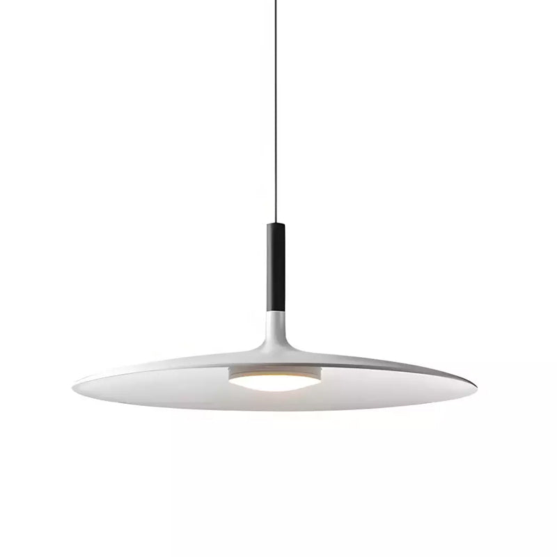 Modern Pendant Light Hanging Fixture in Concrete with Dimmable LED for Kitchen Island Lighting | ribuella