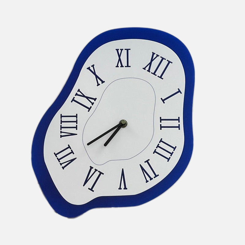 Stylish Silent Wall Clock with Unique Acrylic Design | ribuella