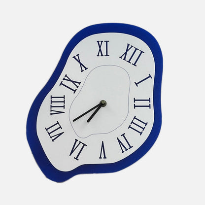 Stylish Silent Wall Clock with Unique Acrylic Design | ribuella