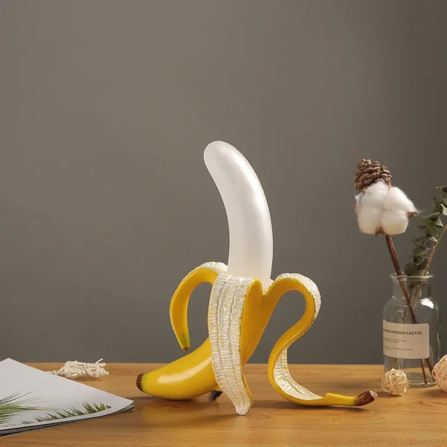 Lampada Lunara a forma di banana, con luce d’ambiente calda e soffusa