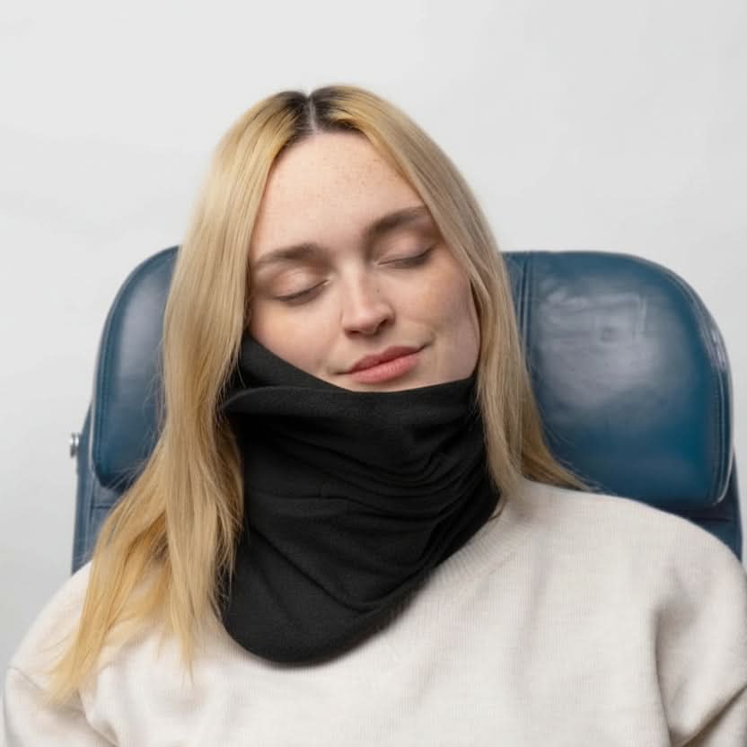 Supportive Travel Pillow for Cars and Airplanes – Neck Support | ribuella