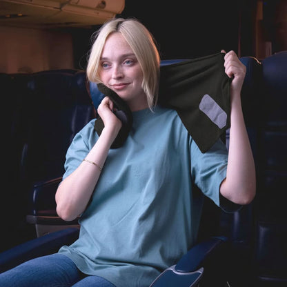 Supportive Travel Pillow for Cars and Airplanes – Neck Support | ribuella