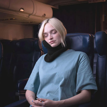 Supportive Travel Pillow for Cars and Airplanes – Neck Support | ribuella
