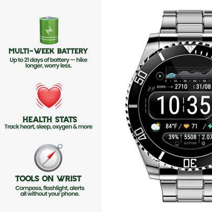Tactical Smartwatch with GPS for Daily Adventures | ribuella