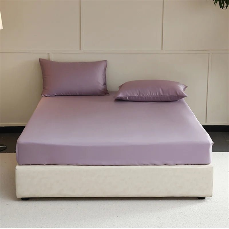 SilkNova Lenzuolo con angoli in seta di gelso — comfort fresco e traspirante