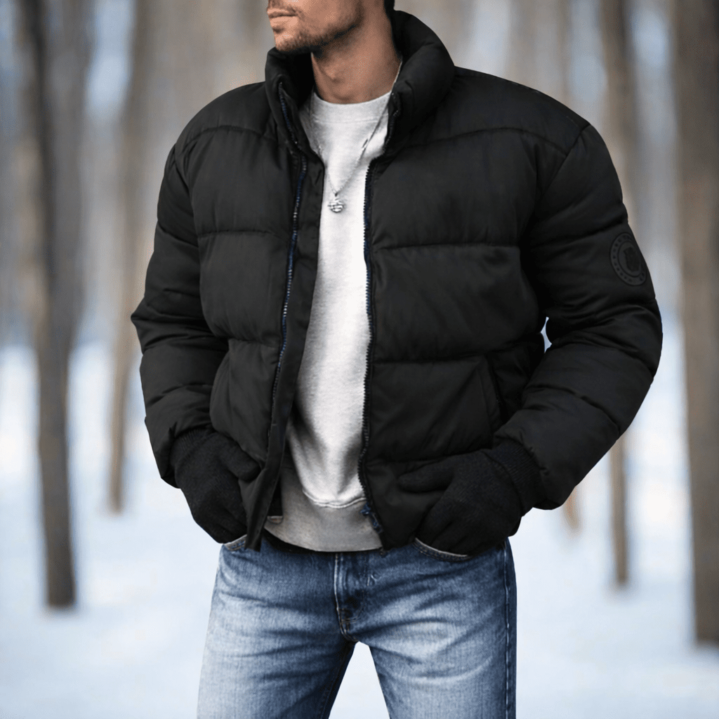 Arcticvale 男士修身绗缝羽绒夹克，轻盈保暖