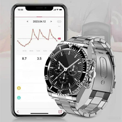 Titanium Edge Tactical Smartwatch with Health & GPS Features | ribuella
