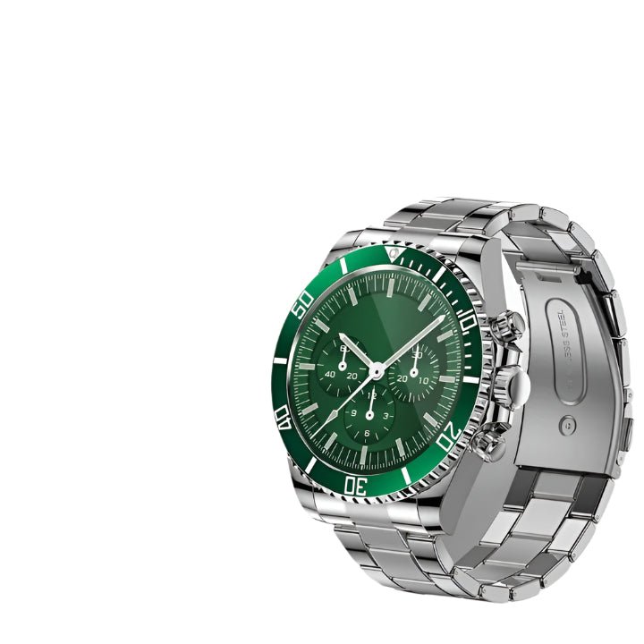 Titanium Edge Tactical Smartwatch with Health & GPS Features | ribuella