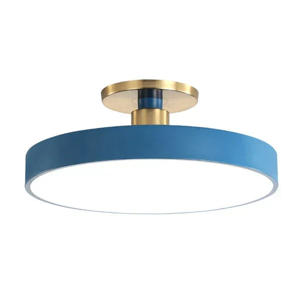 Serene Aura LED mennyezeti lámpatest modern, kerek formával | ribuella