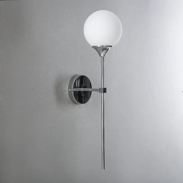 Lysara skandinavisk modern vägglampa i glas