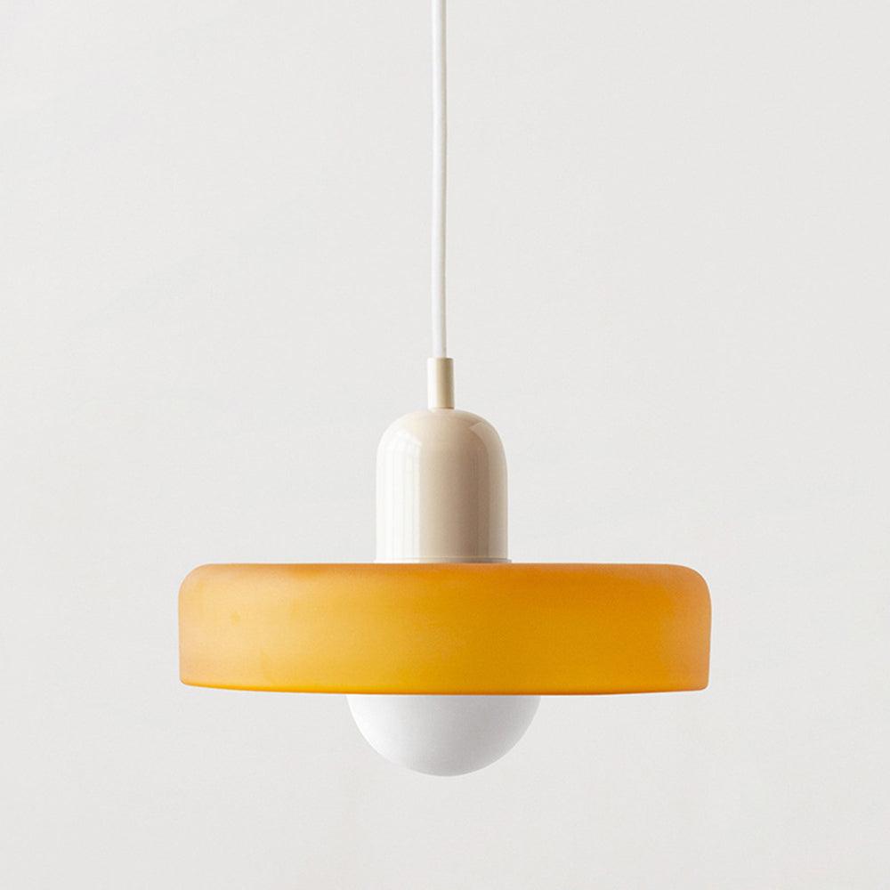 Moderne gekleurde plafondhanglamp, artistieke hanglamp