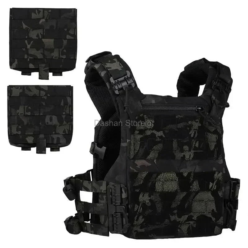 Vestă modulară Vanguard Armor Carrier — sistem de eliberare rapidă, MOLLE decupat cu laser