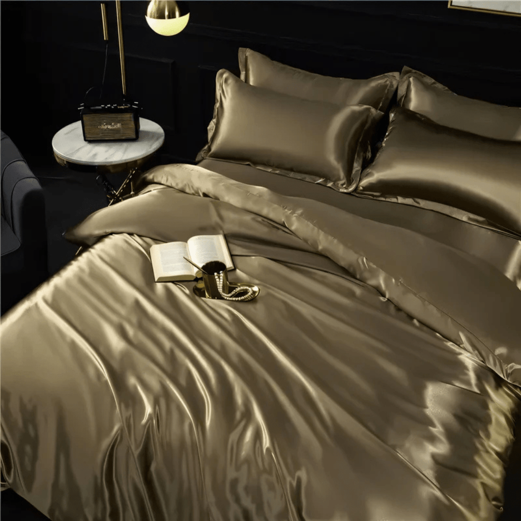 Silk Bed Linen Set for Comfortable and Luxurious Sleep | ribuella