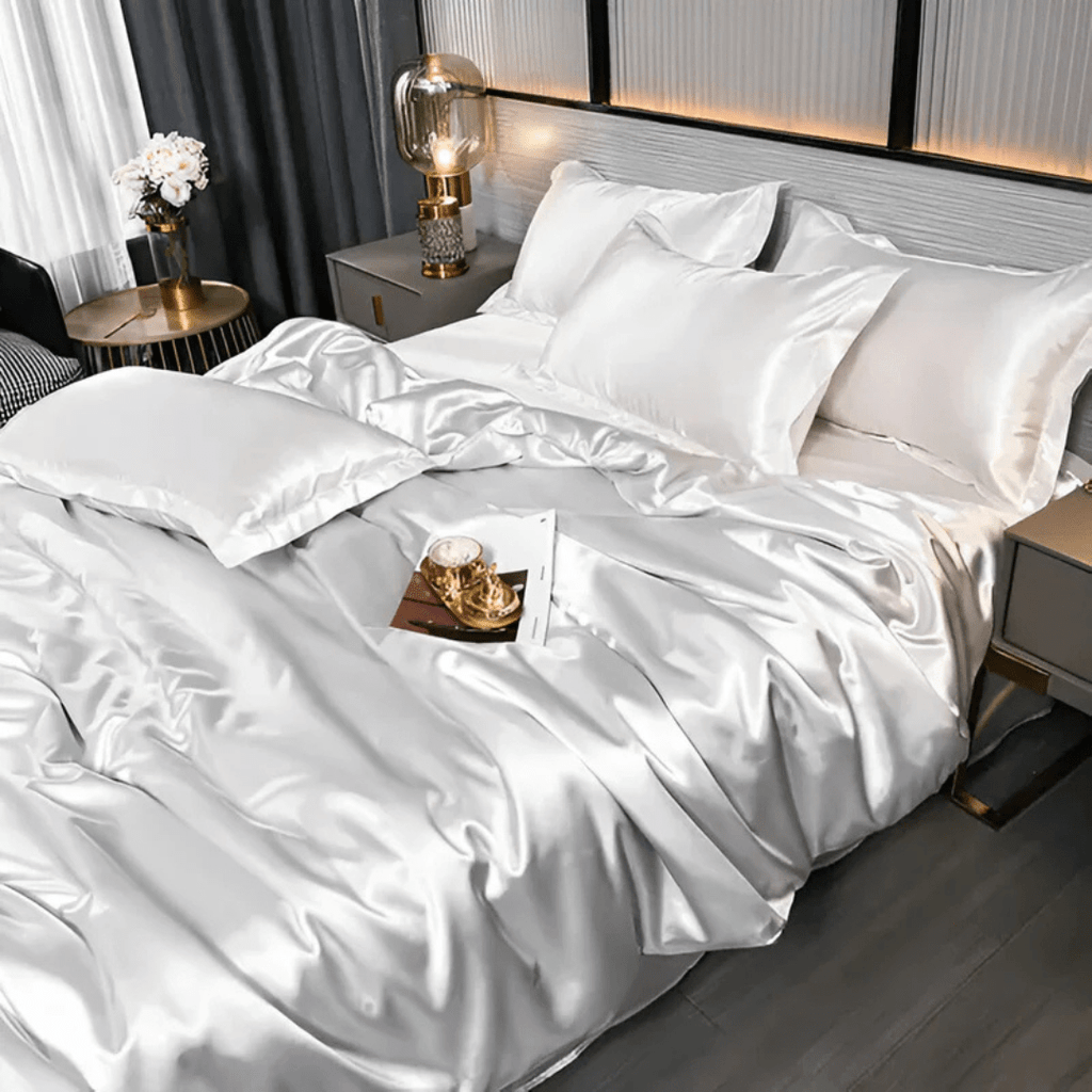 Silk Bed Linen Set for Comfortable and Luxurious Sleep | ribuella