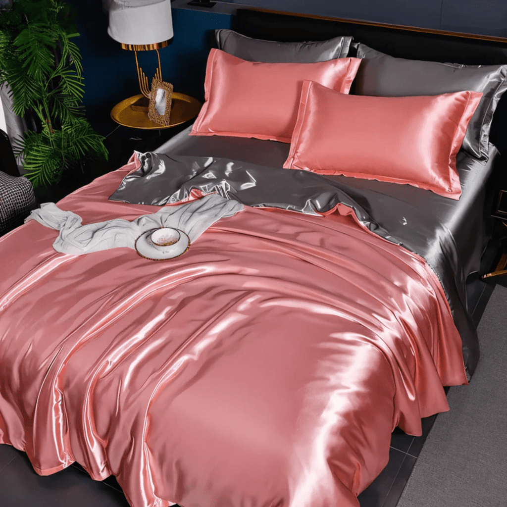 Silk Bed Linen Set for Comfortable and Luxurious Sleep | ribuella