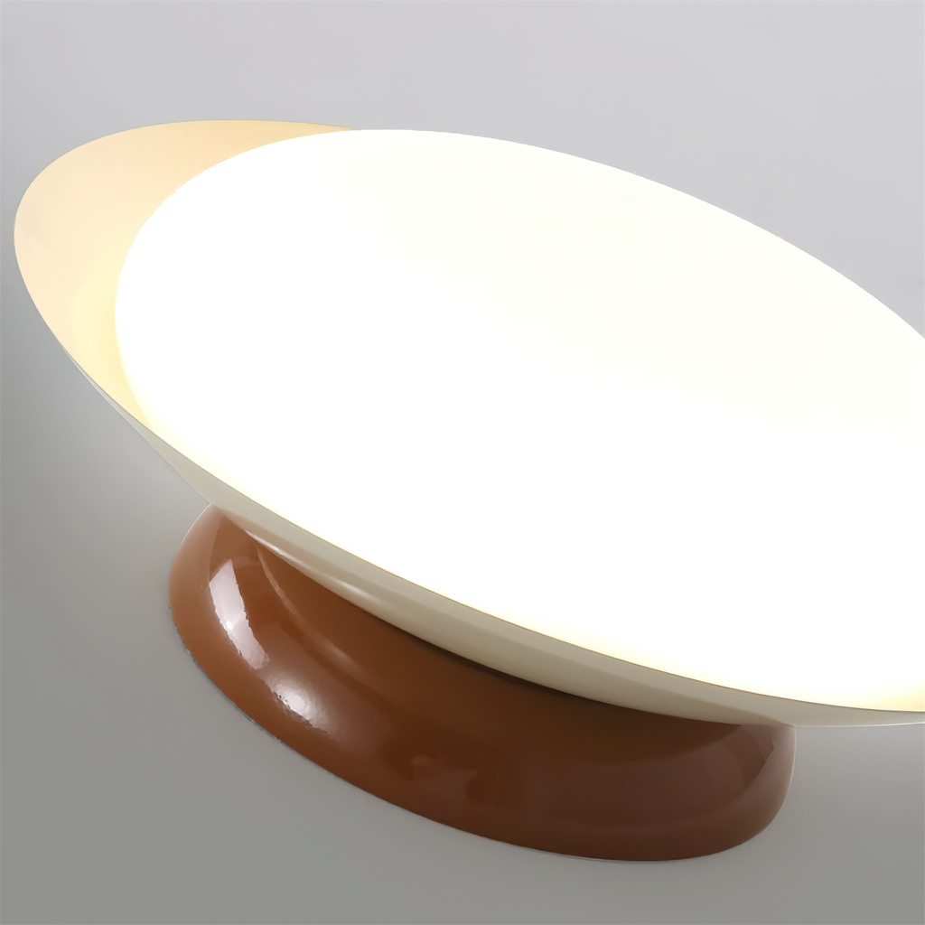 Plafonnier en forme de bol Aurora — luminaire rétro bicolore