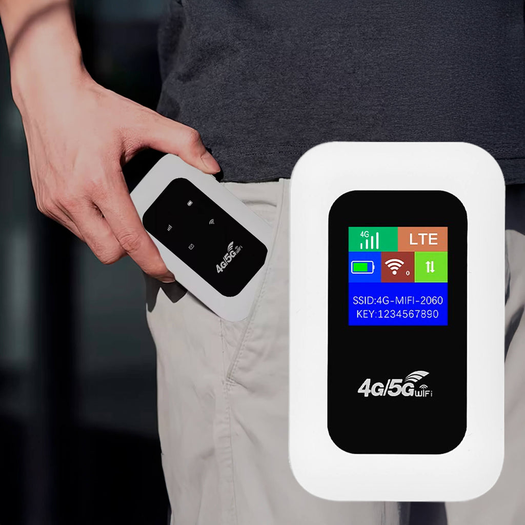 Compact Portable WiFi Router Fast Stable Connection Quick Easy Setup