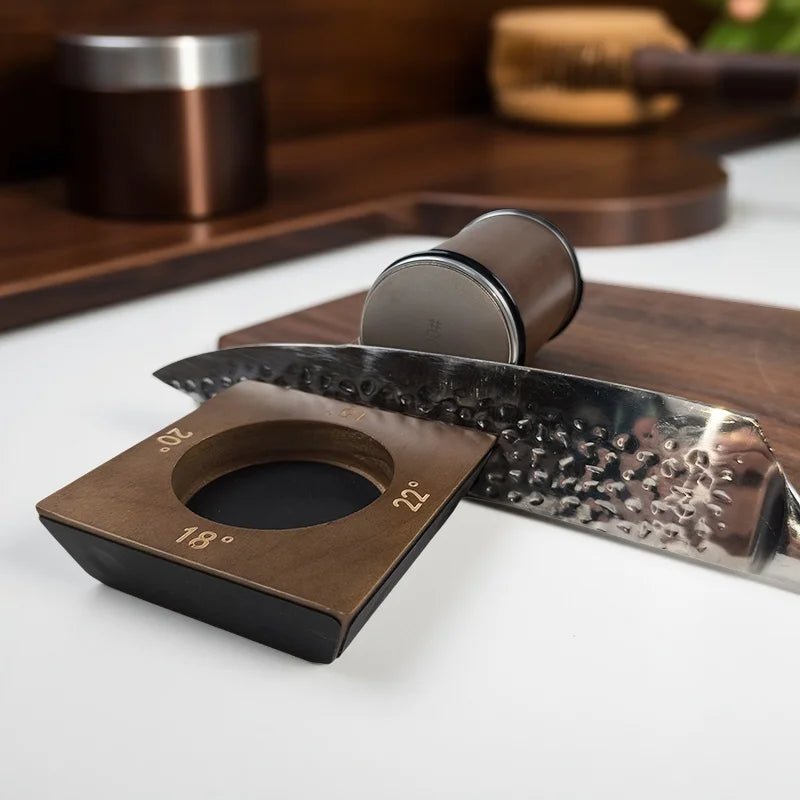 ApexSharp Rolling Knife Sharpener With Diamond Grinder And Wooden Base