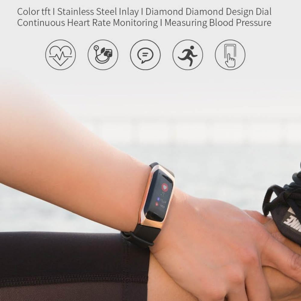 Smartwatch til fitness — overvågning af puls, blodtryk og søvnaktivitet