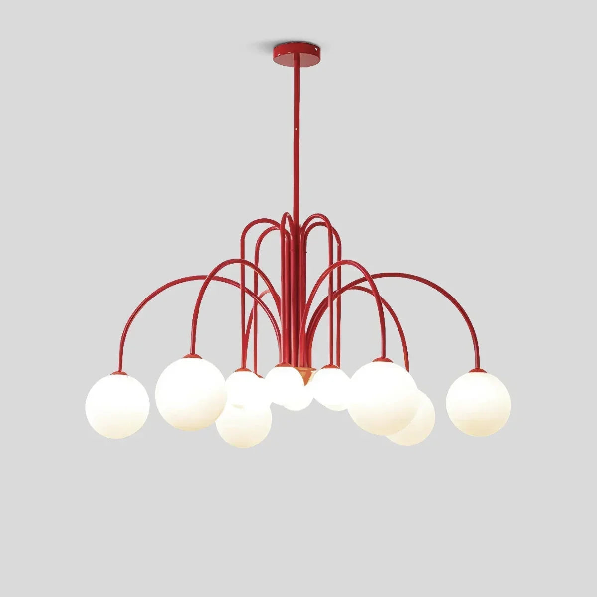Avi Contemporary Double Layer Glass Chandelier Ceiling Light