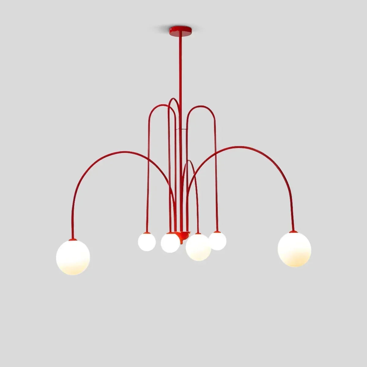 Avi Contemporary Double Layer Glass Chandelier Ceiling Light