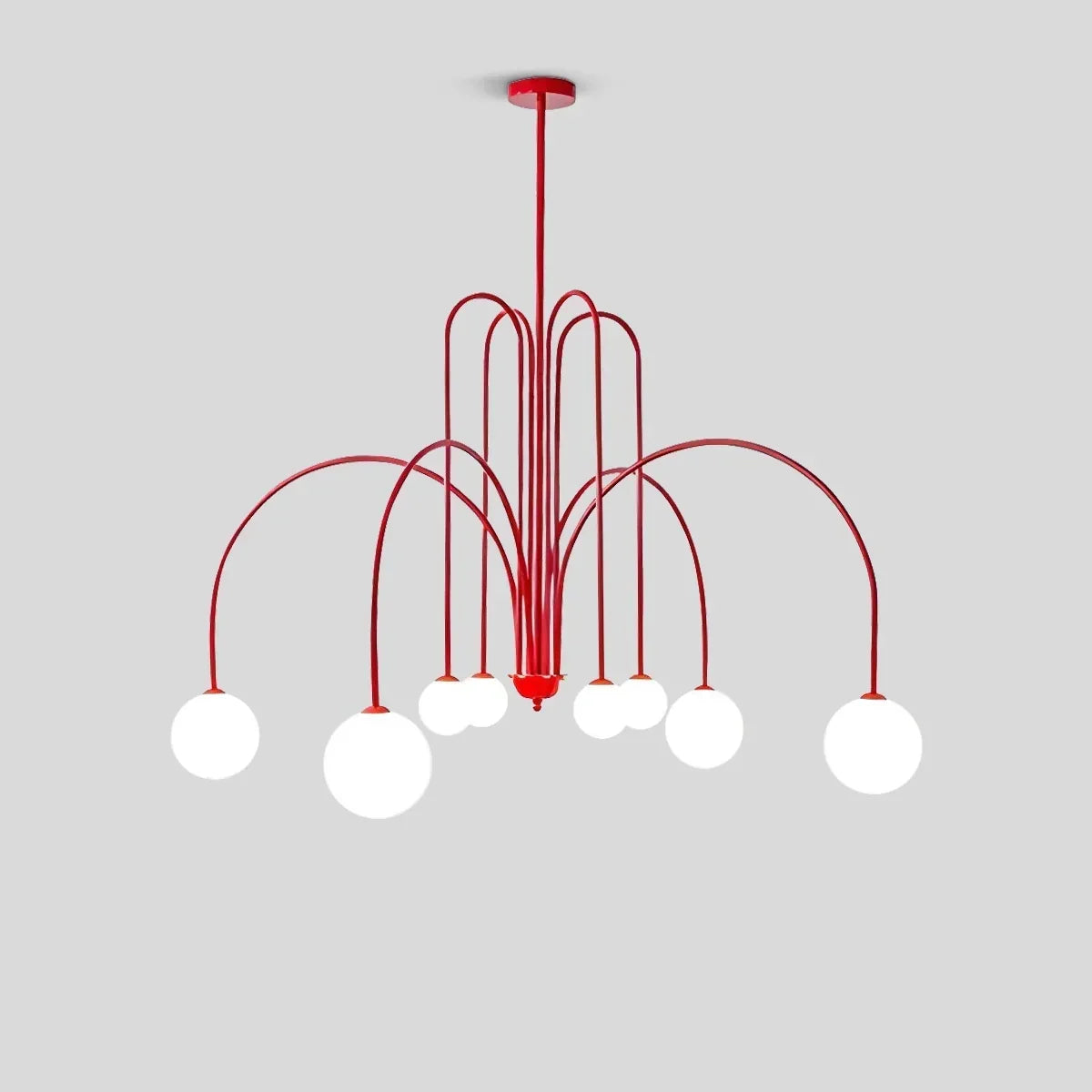 Avi Contemporary Double Layer Glass Chandelier Ceiling Light