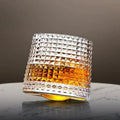 Revolving Crystal Tumbler Set for Whiskey Enthusiasts | ribuella