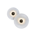 Decorative Round LED Wall Light, Gentle Flush Mount Fixture