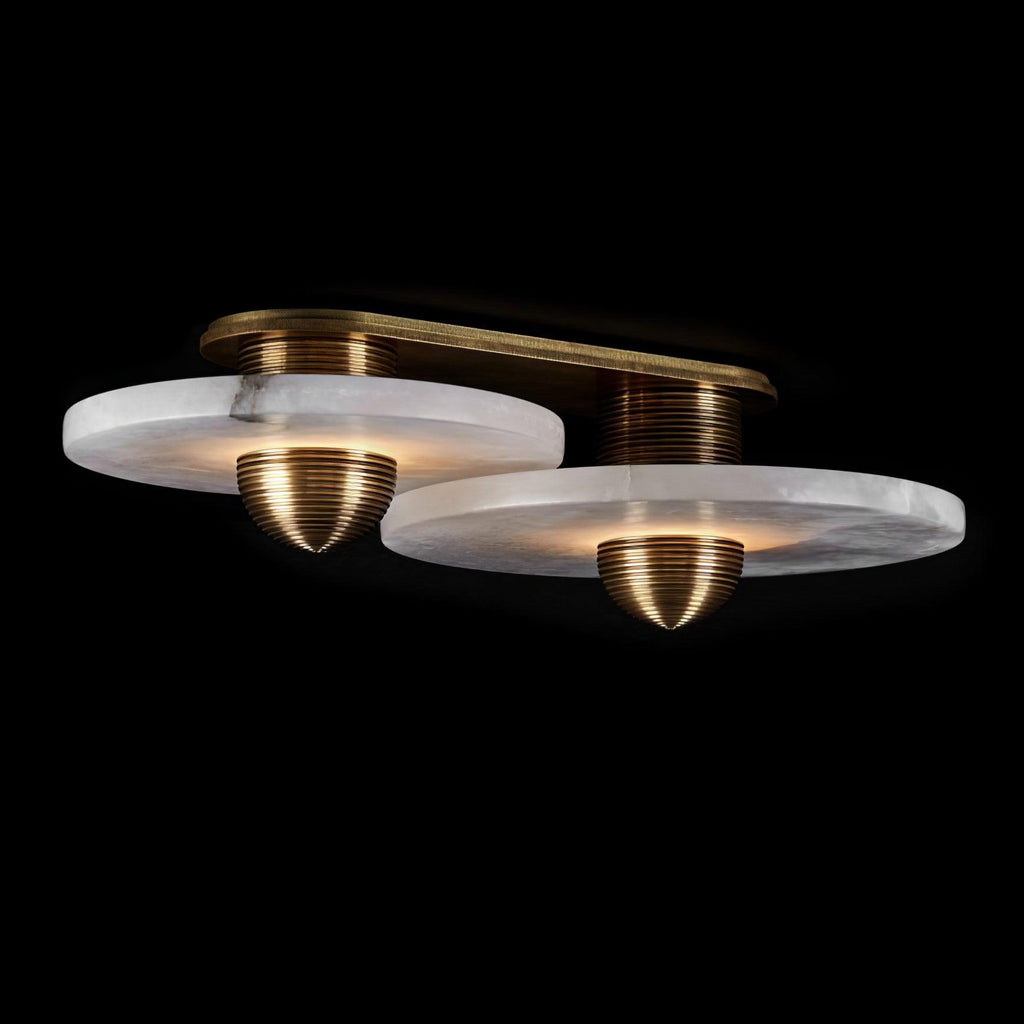 Decorative Round LED Wall Light, Gentle Flush Mount Fixture