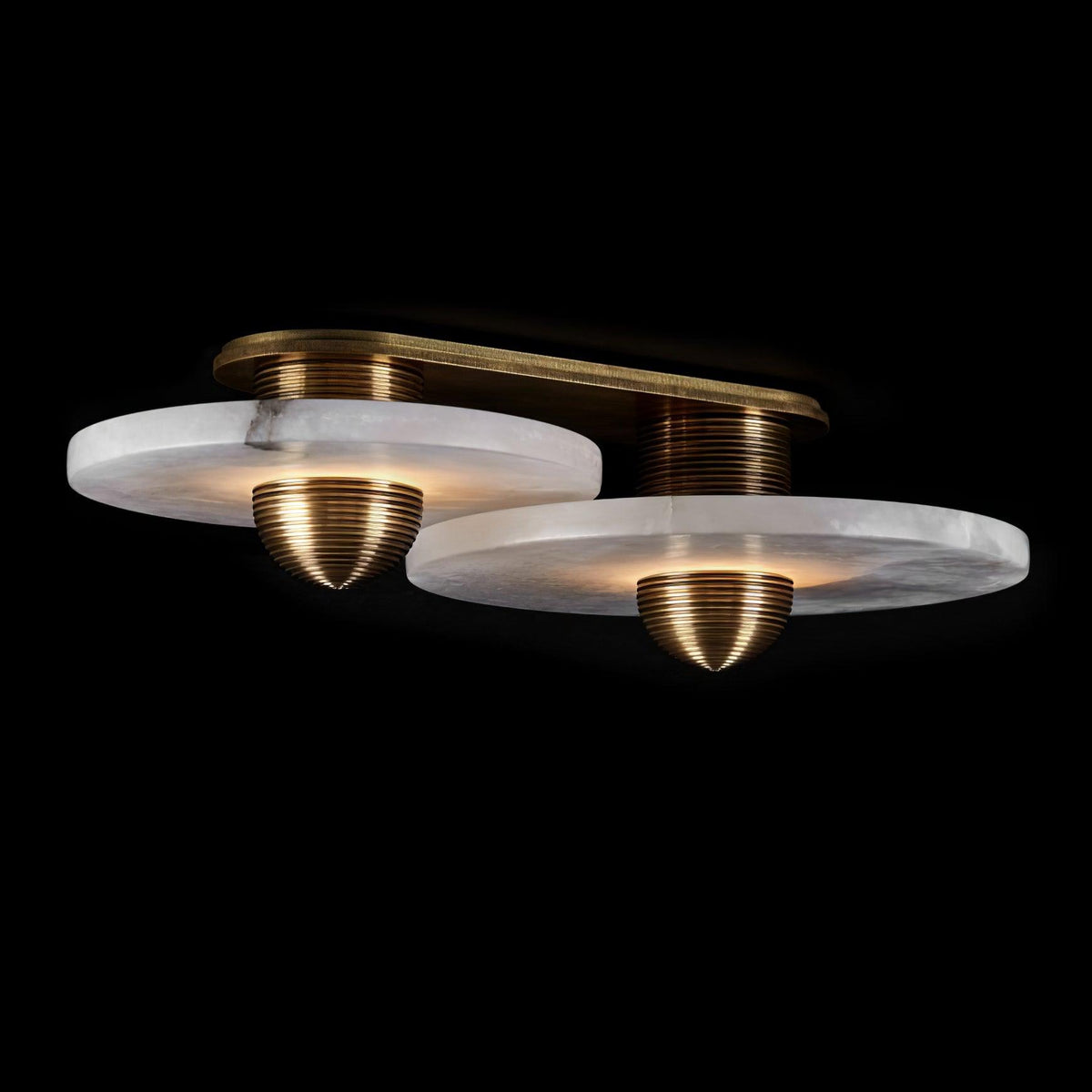 Decorative Round LED Wall Light, Gentle Flush Mount Fixture