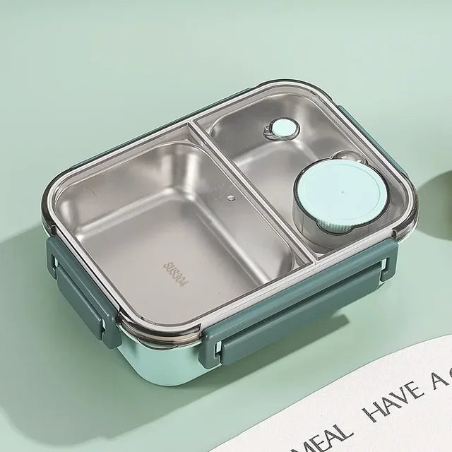 Compact Insulated Lunch Container — Leak-Proof Seal Locks In Warmth