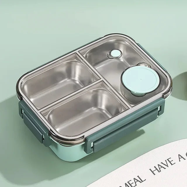 Boîte à repas compacte isotherme — fermeture étanche qui conserve la chaleur