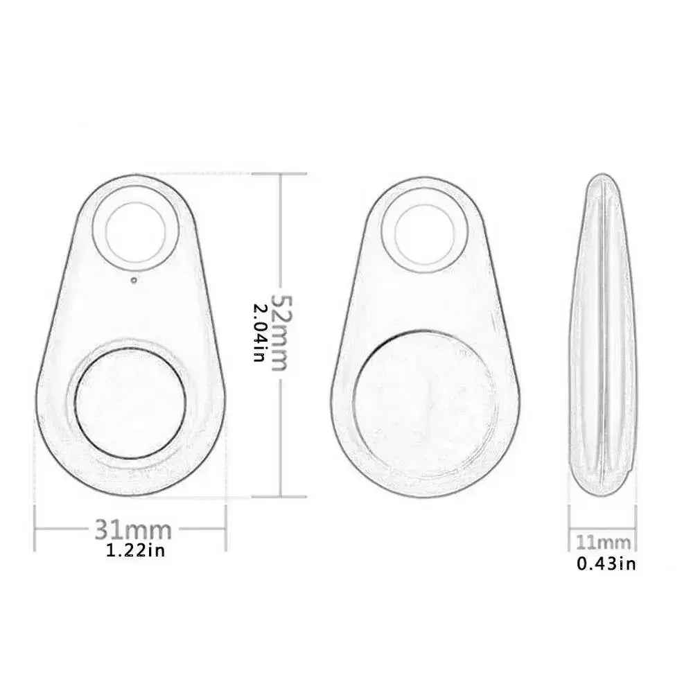 Set van 5 Bluetooth-trackers - vind je spullen snel terug | ribuella