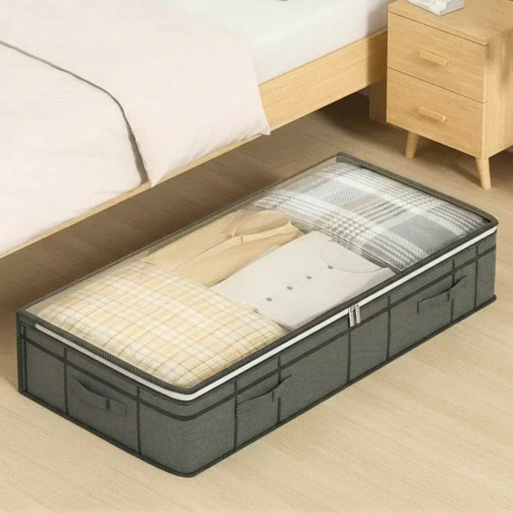 SpaceNest Foldable Underbed Storage Bag — Large Capacity