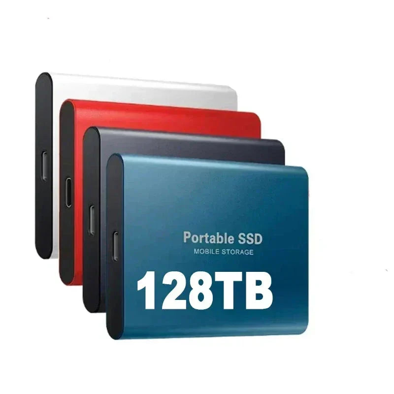 Slim Portable External Hard Drive — Compact Design For Daily Digital File Storage