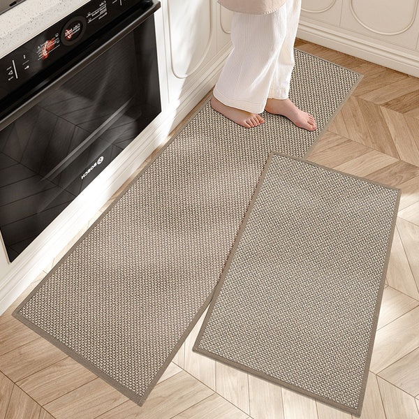 Alfombrilla acolchada para suelo de cocina, base duradera, diseño elegante, soporte fiable