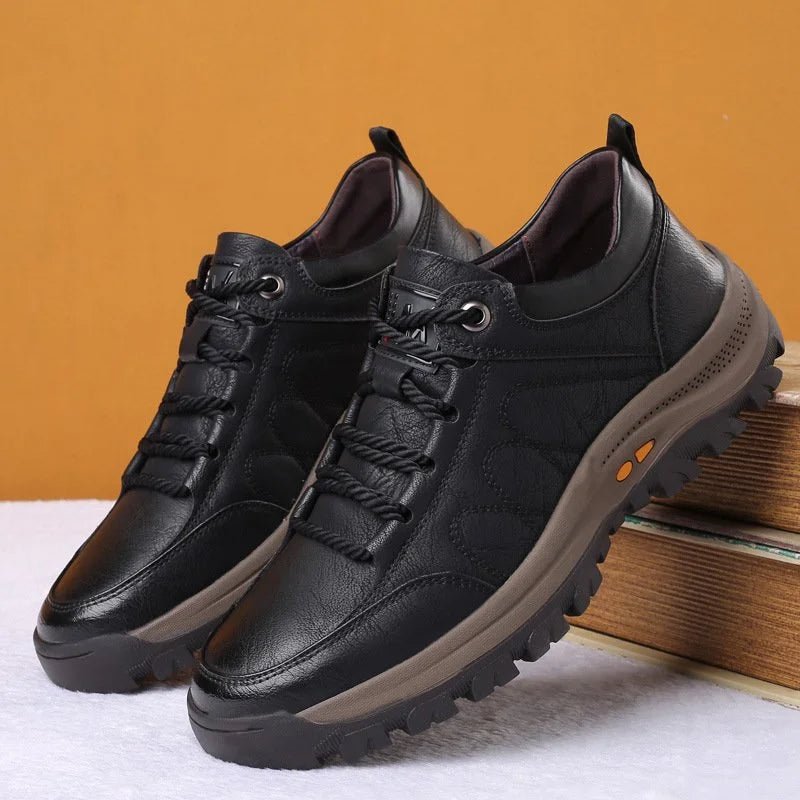Trailstride waterdichte leren wandelschoenen — vochtregulerend comfort