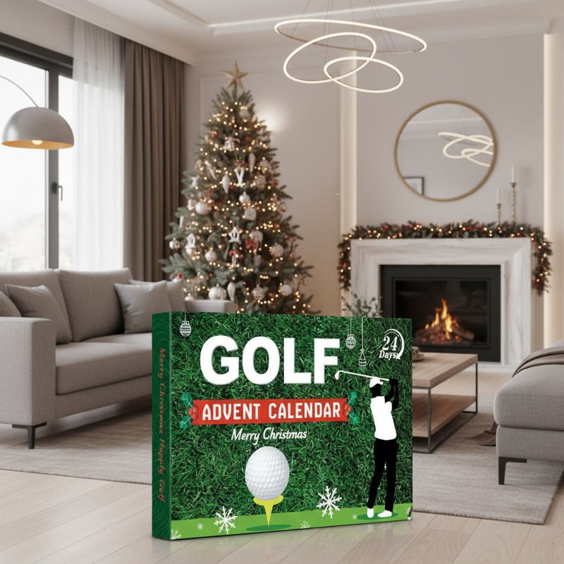 GreenGrove Calendrier de l’Avent de golf 2025 - Coffret de 24 accessoires
