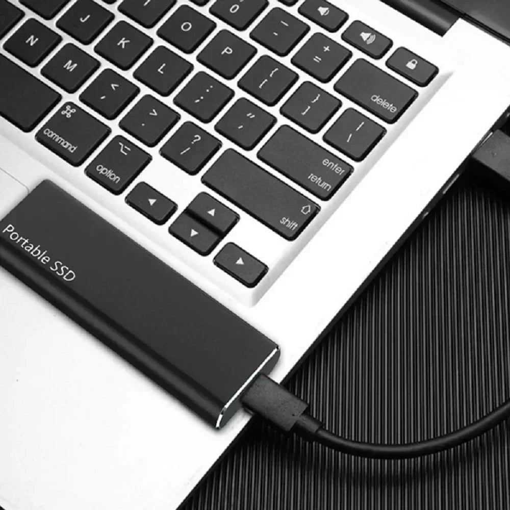 Portable External SSD High Speed Storage Drive USB 3.2 Slim
