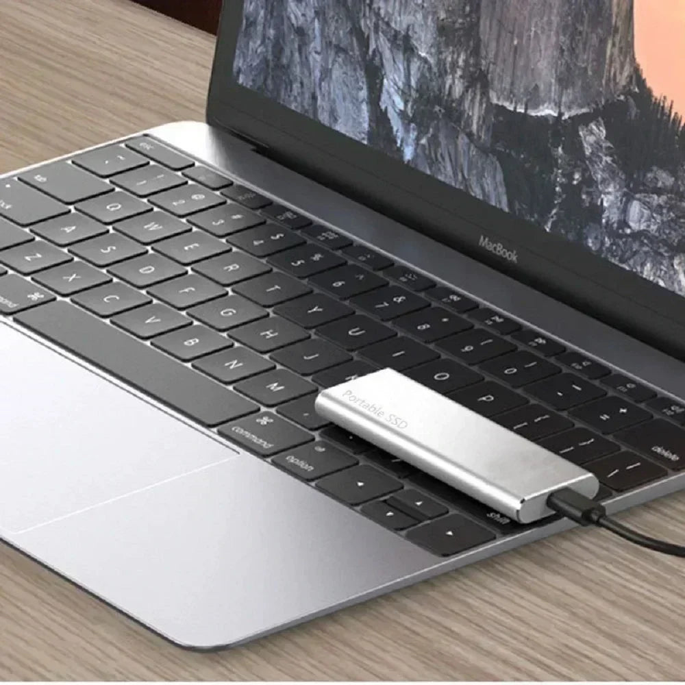 Portable External SSD High Speed Storage Drive USB 3.2 Slim